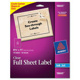 Easy Peel Mailing Labels for Inkjet Printers, 10/Pack