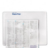 2X Magna-Page Full-Page Magnifier with Molded Fresnel Lens, 8-1/4" x 10-3/4"