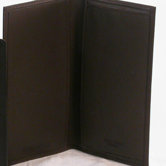 Full Grain Nappa Leather / Classic Riva Check Book Cover