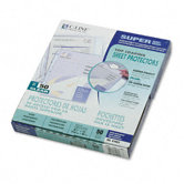 Super Heavyweight Polypropylene Sheet Protector, 11 X 8 1/2 (50/Box)