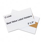 Label Holders, 5 X 3 (50/Pack)