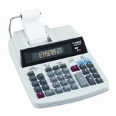 MP41DHII Desktop Calculator, 14-Digit GLOview LCD, Two-Color Printing, Black/Red
