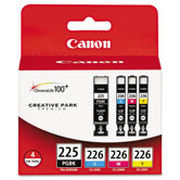 Pgi-225 Ink Tank (4/Pack)