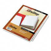 Traditional Onestep Index System, 31-Tab, 1-31, Letter (Set of 31)