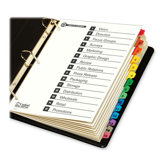 Index System, w/ Table of Contents, 1-5 Tab, Multi
