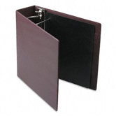 Heavyweight Vinyl Slant-D Ring Binder, 3in Capacity, Maroon