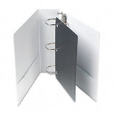 Vinyl Clearvue Xtravalue D-Ring Presentation Binder, 3in Capacity, White