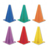 Indoor/Outdoor Flexible Cone Set, Vinyl ( Set of 6)