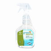 Green Works Glass/Surface Cleaner, 32oz Spray Bottle
