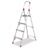 Louisville #566 Four-Foot Folding Aluminum Euro Platform Ladder