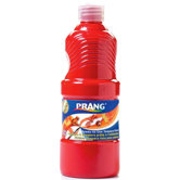 Tempera Paint, Ready to Use, Nontoxic, 16 oz., Red