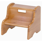 Kid's Step Stool in Honey Oak
