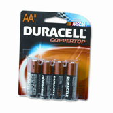 Coppertop Alkaline Batteries, AA, 8/pack