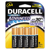 Ultra Alkaline Batteries, AA, 8/pack
