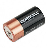 Coppertop Alkaline Batteries, C, 8/pack
