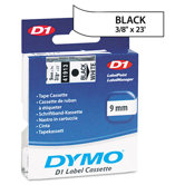 D1 Standard Tape Cartridge for Label Makers, 0.37" x 23'