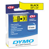 D1 Standard Tape Cartridge for Label Makers, 0.75" x 23'