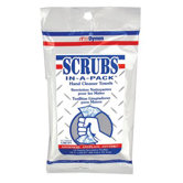SCRUBS&reg; Hand Cleaner Towels - scrubs in a pack (10 towels/pack)