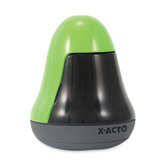Pencil Sharpener, Battery Operated, Green/Black