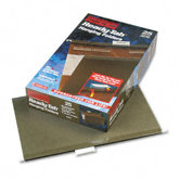 Ready-Tab Reinforced Hanging Folders, 1/5 Tab, Legal, 25/Box