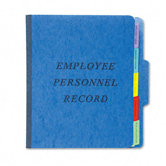 Vertical Personnel Folders, 1/3 Cut Top Tab, Letter