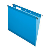 Hanging File Folders,1/5 Tabs,Letter,20/BX,Blue