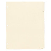 Index Sheets, 3-HP, 5-Tab, 5/Set, 11"x8-1/2", 20 per Box, Manila
