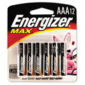 Max Alkaline Batteries, Aaa, 12 Batteries/Pack