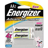 Advanced Lithium Batteries, Aa, 2/Pack