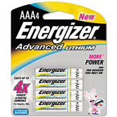 Advanced Lithium Batteries, Aaa, 4/Pack