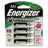 E2 Nimh Rechargeable Batteries, Aa, 4 Batteries/Pack