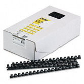Plastic Comb Bindings, 90 Sheet Capacity, 100 Combs/Pack