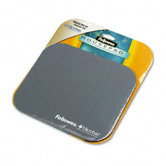 Mouse Pad with Microban, Nonskid Base, 9 X 8