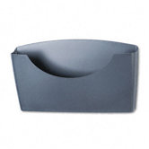 Plastic Partition Additions File Pocket, Legal/Letter