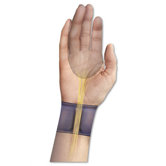 Memory Foam Wrist Support with Attached Mouse Pad