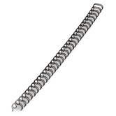 Wire Bindings, Various Diameters, Black, 25/Pack, 9/16" - 130 Sheet Capacity