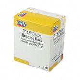 Gauze Dressing Pads, 10/Box