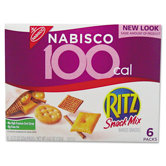 Nabisco Ritz 100 Calorie Snack Mix, 6/Box