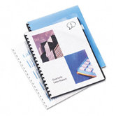 Clear View Presentation Binding System Cover, 8 3/4 x 11 1/4, Clear, 25 per Pack