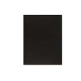 Leather Look Binding System Covers, 8 1/2 x 11, Black, 100 Sets per Box