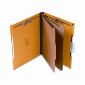 Pressboard Hanging Classification Folder, Letter, Bright Yellow