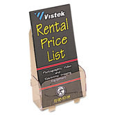 Foldem-Up Leaflet Pocket