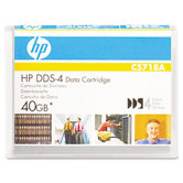 1/8" Dds-4 Cartridge, 150M, 20Gb Native/40Gb Compressed Capacity