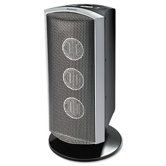 Triple Ceramic Heater with Comfort Control Thermostat, Gray