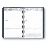 Academic Weekly Assignment Book Red