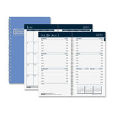 Wirebound Monthly/Weekly Pocket Planners, Mon/Wkly, 12 Mos, 3-1/4"x6-1/4", BE, 2013