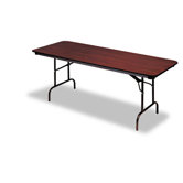 Premium Wood Laminate Folding Table, Rectangular
