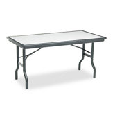 Indestruc-Tables Too Folding Table, Rectangular, 60d x 30d x 29h, Granite