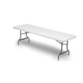 IndestrucTable TOO 600 Series 48" Folding Table in Platinum