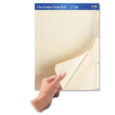 File Folder Note Pad